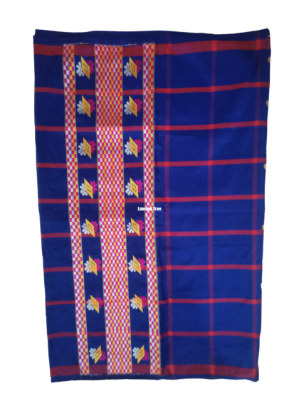 Blue Mushroom Booti Dhoti