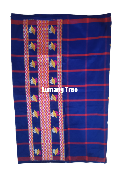 Blue Mushroom Booti Dhoti