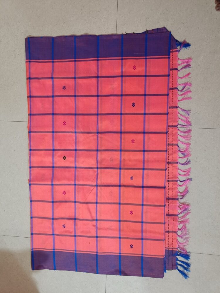 Santhali Tasar Booti Saree