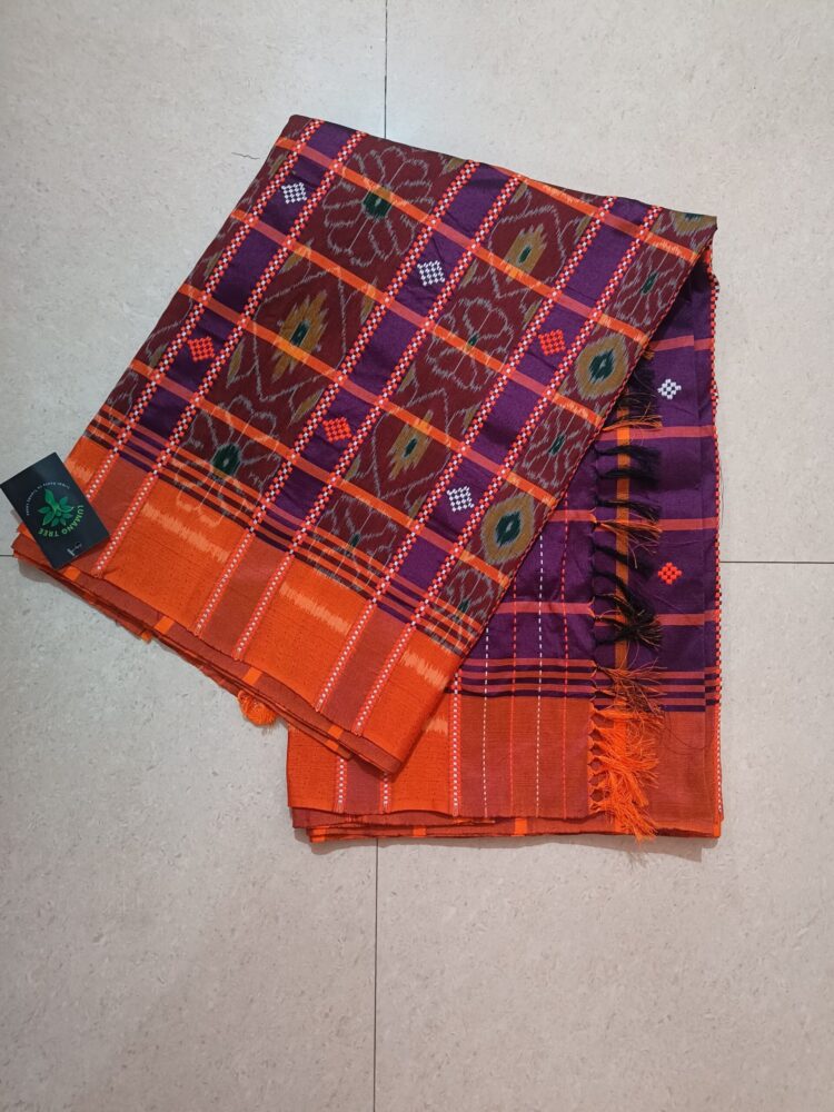 Santhali Sambalpuri Panchi Saree