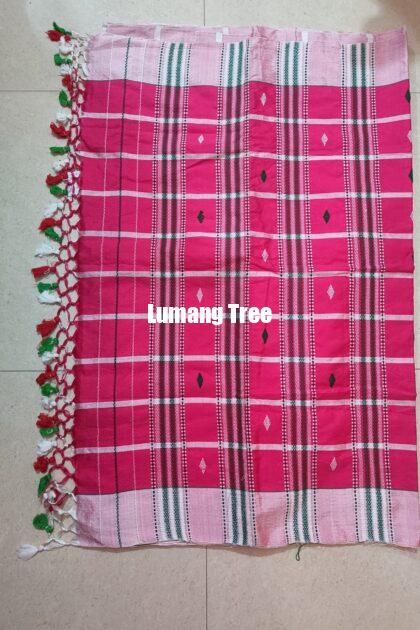 Tasar Panchi Saree with Jhalar