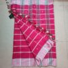 Tasar Panchi Saree with Jhalar
