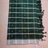 Bottle Green Booti Saree