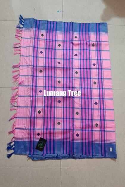 Cadillac Pink santhali Panchi Saree