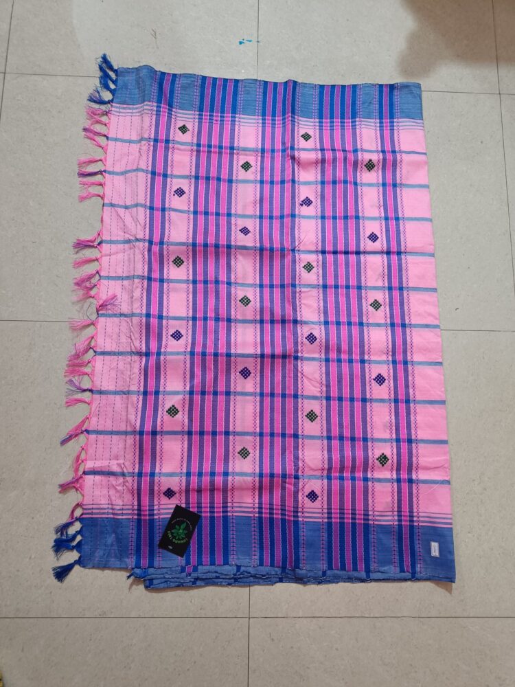 Cadillac Pink santhali Panchi Saree