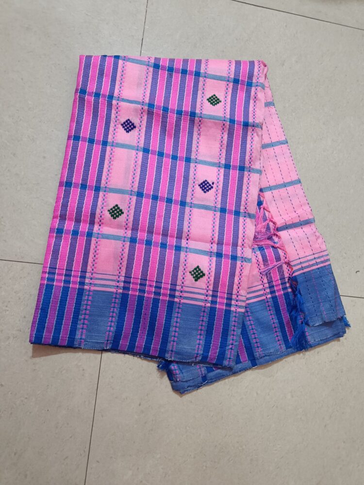 Cadillac Pink Santhali Panchi Saree