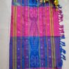 Purple and Pink Sambalpuri Panchi Saree