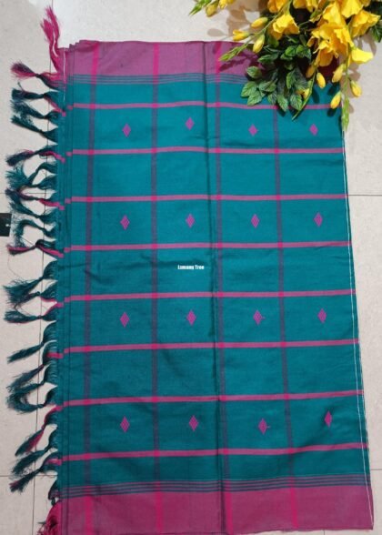 Santhali Booti Panchi Saree