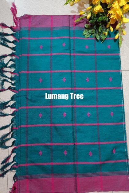 Santhali Booti Panchi Saree