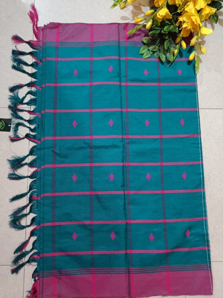 Santhali Booti Panchi Saree