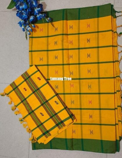 Couple combo panchi saree and dhoti