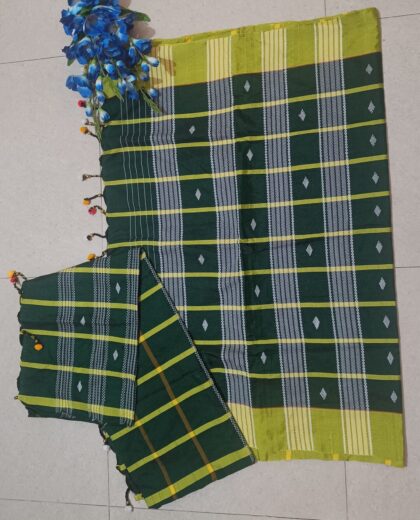 Santali Couple Combo Panchi Saree and Dhoti