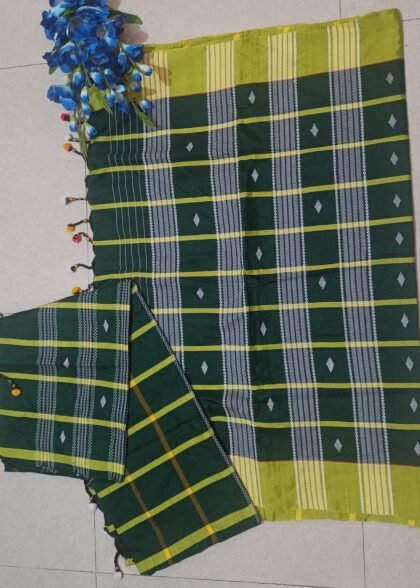 Santali Couple Combo Panchi Saree and Dhoti