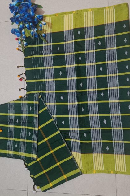 Santali Couple Combo Panchi Saree and Dhoti