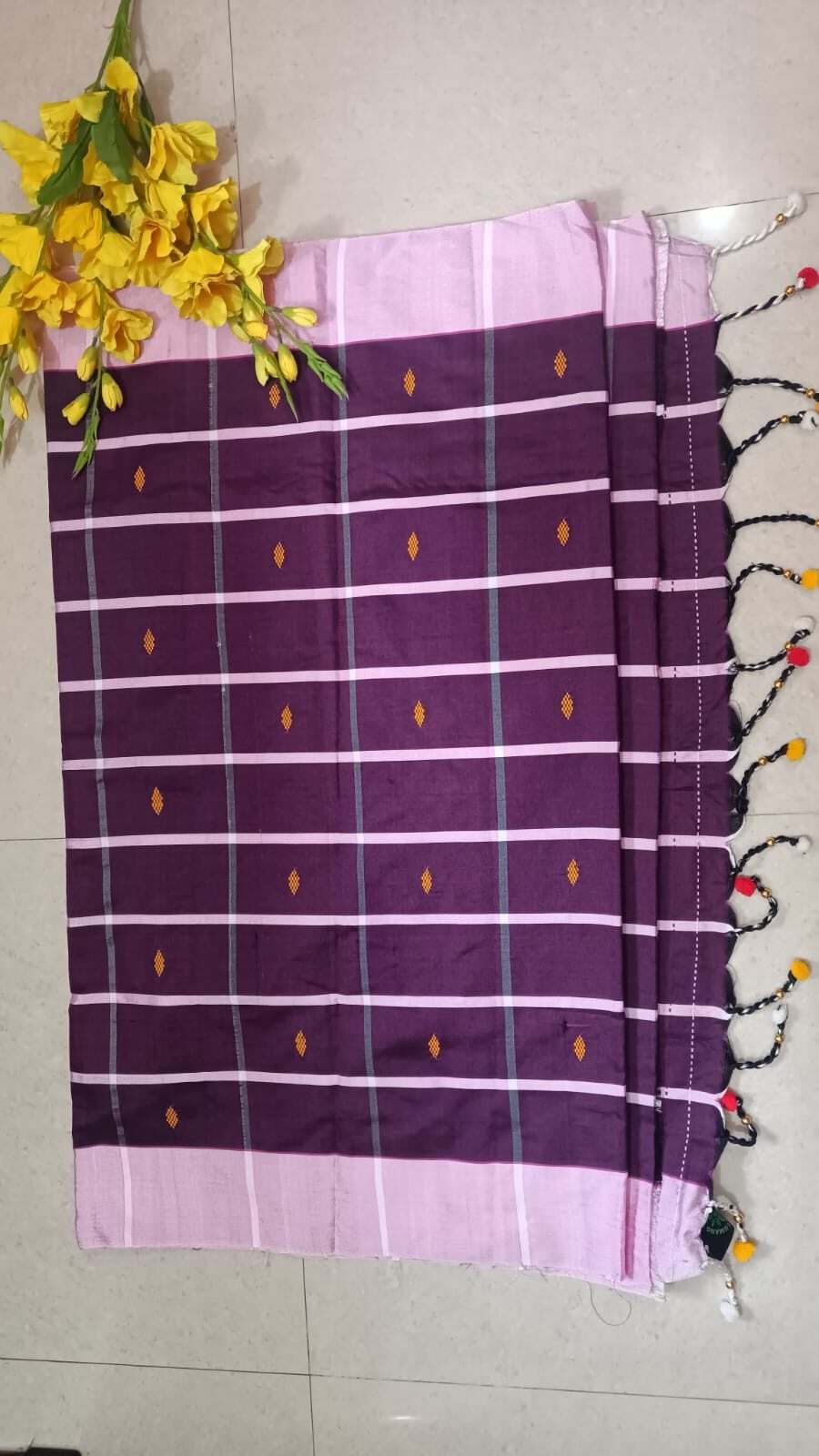 Santhali Traditional Panchi Saree