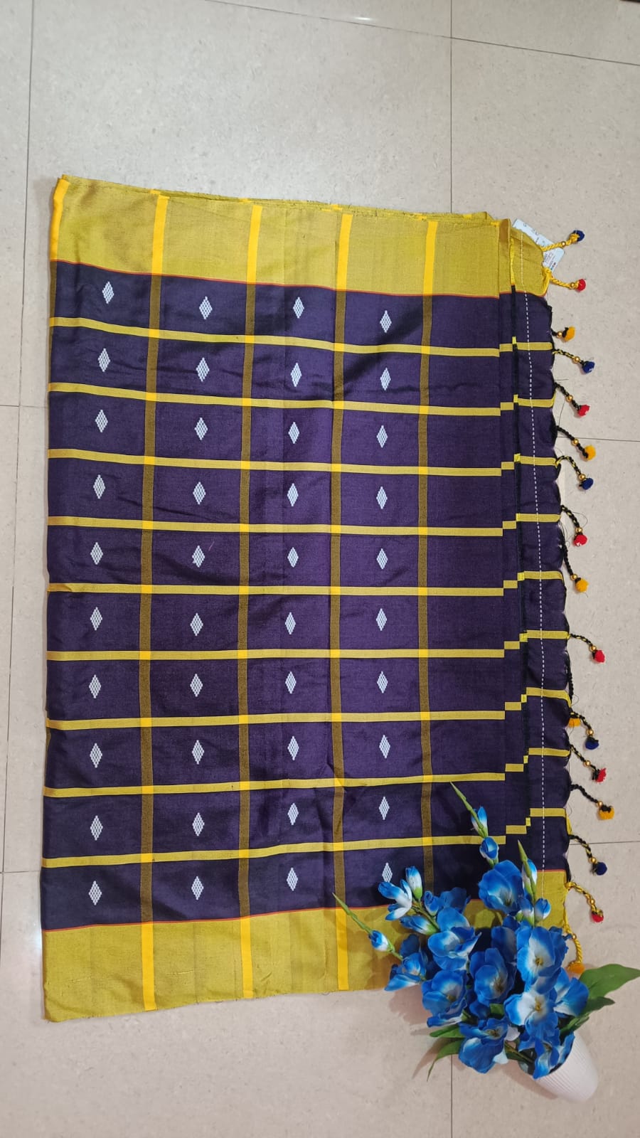 Santali Traditional Panchi Saree - Image 2