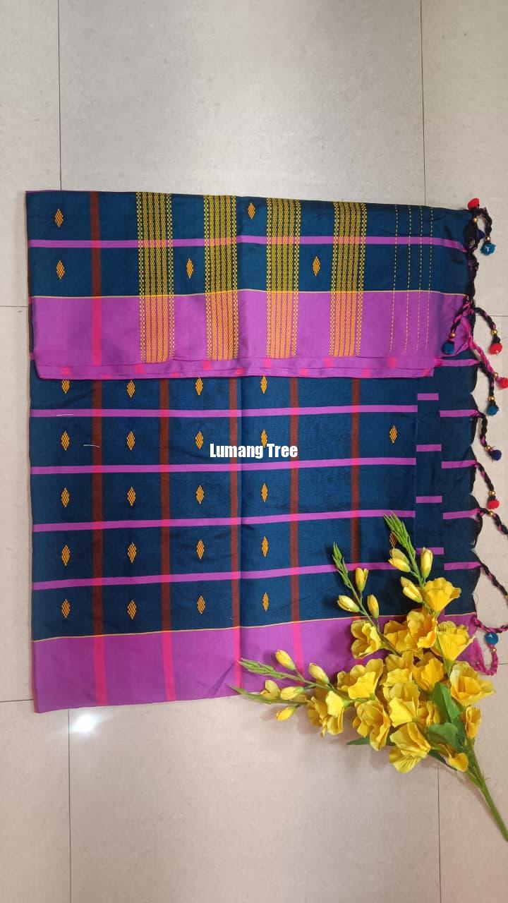 Santhali Traditional Panchi Saree - Image 2