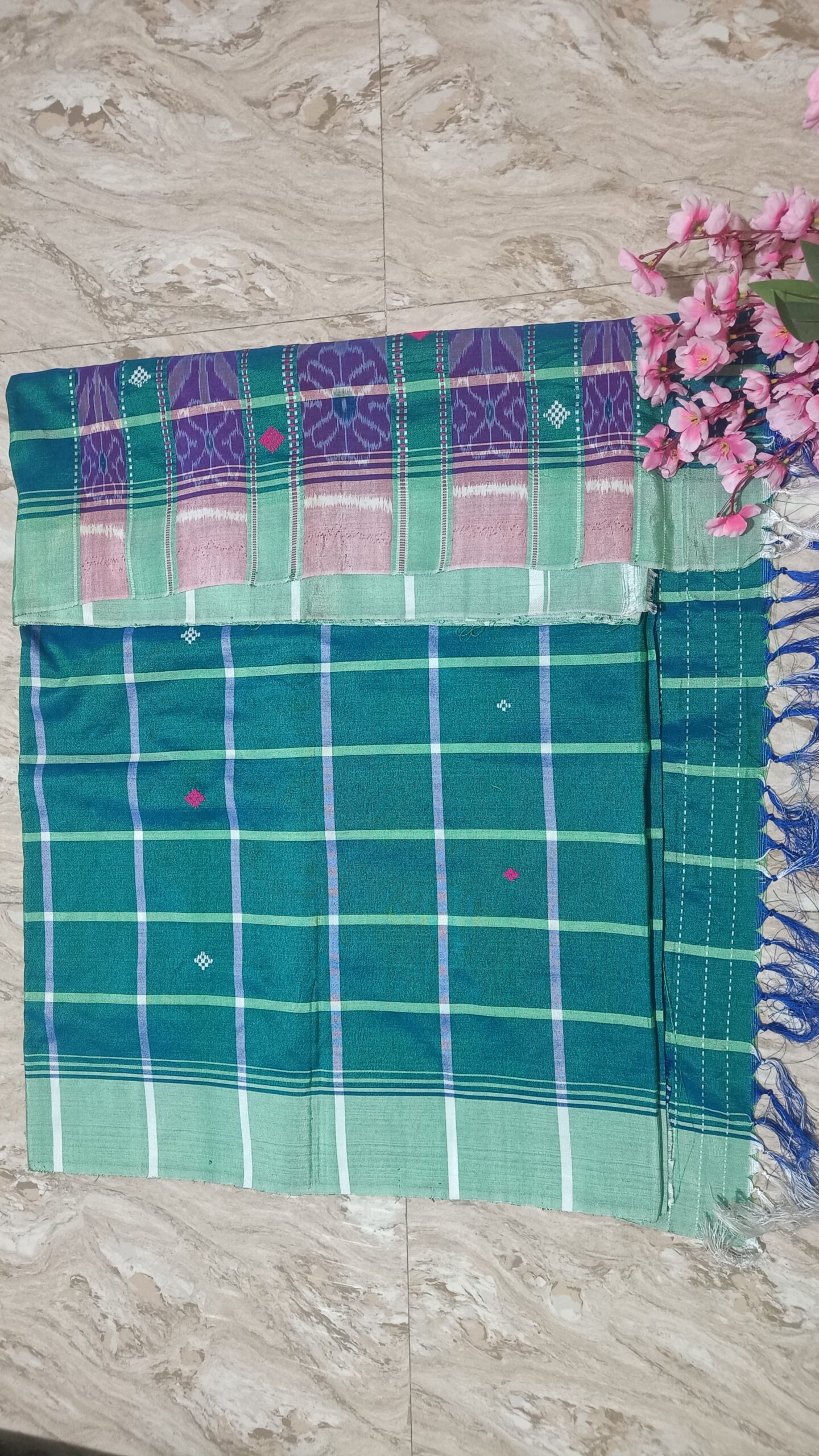 Santhali Traditional Panchi Saree
